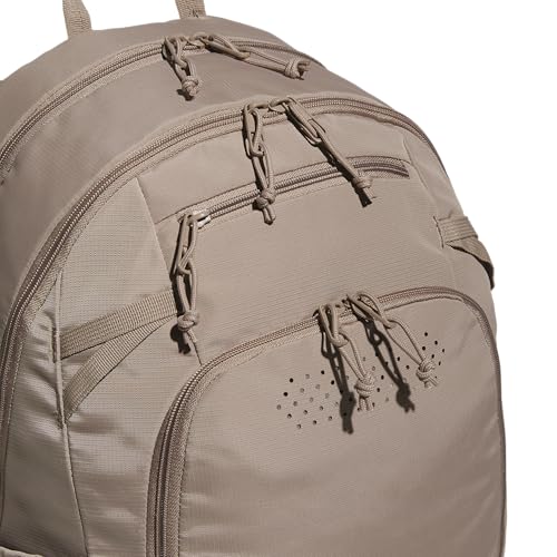 adidas Defender 5 Backpack for Sports, Gym, School and Travel, 33L, Chalky Brown/Gunmetal, OSFA - color: Chalky Brown/Gunmetal