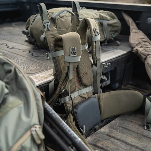 BOG Inception Backpack Frame and Helix Pack with Lightweight Design, YKK Zippers, Durable Build for Hunting, Backpacking - style: Inception M/L (Frame)