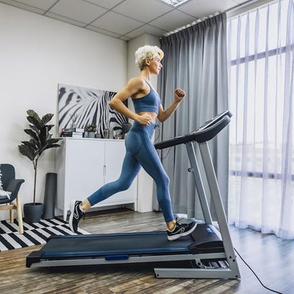 XTERRA Fitness Premium Folding Smart Treadmill, Compact Design, 250+ LB Weight Capacity, Powerful Motor, XTERRA+ Fitness App Included with Purchase - style: TR260