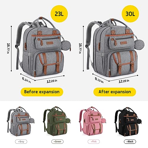 Maelstrom Diaper Backpack, 30L Gray - color: Gray, size: 30L