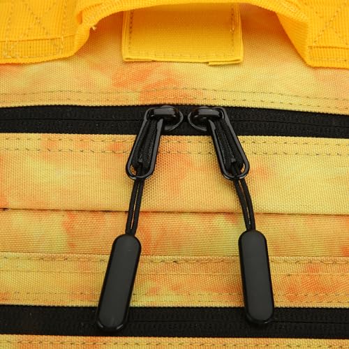 Military Tactical Backpack for Men and Women Army 3 Days Assault Pack Bag Large Rucksack with Molle System for Hiking Cycling Skiing Camping Climbing - color: Yellowcamo