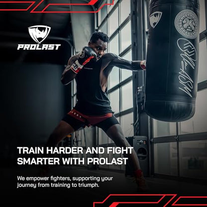 4 ft 80lb Heavy Boxing Punching Bag, Muay Thai, MMA, Strength Training Equipment, Hanging, Rhino Logo, Two Tone - color: Black / Yellow, style: Filled