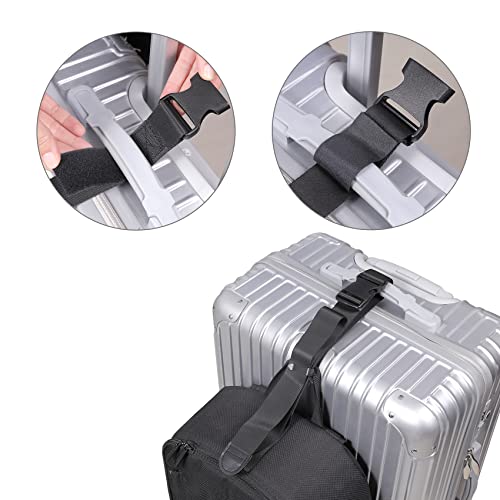 Vigorport Luggage Connector Straps for Suitcase, Add A Bag Suitcase Belt - size: 1.5'' - X-Large
