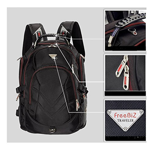 18.4 Inches Laptop Backpack Fits up to 18 Inch Gaming Laptops for Dell, Asus, Msi,Hp (Black)