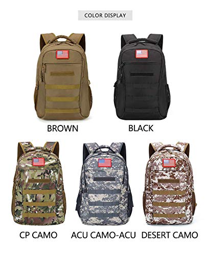 4land Camo Backpack for Boys,Army Boys Backpacks for Elementary Middle School Military,Camouflage Bookbag 40L - color: A-acu