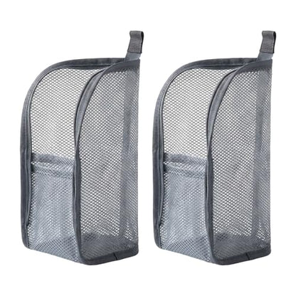 Fauppt Portable Lightweight Travel Toiletry Bag Standing Toiletry Bag,2026 EVA Mesh Cosmetic Waterproof Bags for Women Men,Lightweight Travel Toiletry Bags for Travel Essentials (Grey-2pc) - color: Grey-2pc