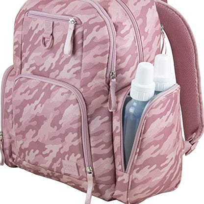 BODHI Baby Portable Diaper Changing Pad Diaper Changer Travel Bag, Changing Mat, Baby Changing Station, Infant Gift, Pink Camo - color: Pink Camo