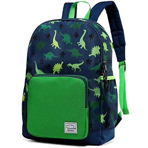 VASCHY Kids backpacks, Cute Lightweight Water Resistant Preschool Backpack for Boys and Girls Chest Strap | Cute - color: Dinosaur, size: Small (4-6 Yrs) - 15'' H