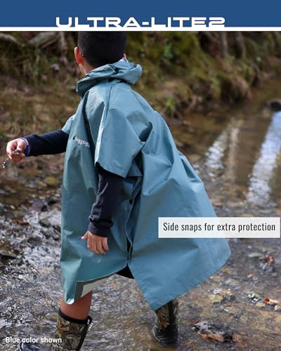 FROGG TOGGS Ultra-lite2 Waterproof, Breathable Rain Poncho, Adult and Youth Sizes - color: Pink, style: Youth