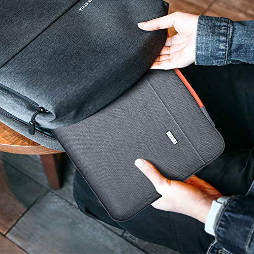 LANDICI 360°Laptop Sleeve Case 14 15 Inch Compatible with MacBook Air 15 M2/M3/M4 2022-2025, MacBook Pro 15, Hp chromebook 14, Waterproof Computer Bag Cover with Handle, Grey - color: Grey, size: 14-15 inch