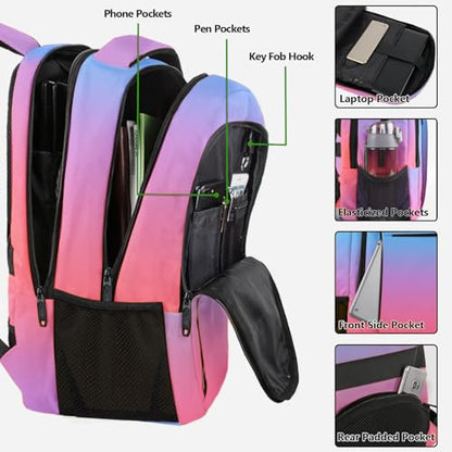 MATEIN Colorful Fashion Laptop Backpack, 15.6 Inch Slim Travel Computer Bag - color: Tie-dye, size: 15.6 Inch