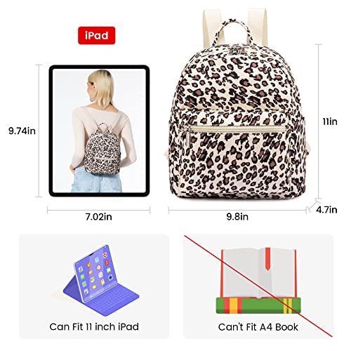 LOVEVOOK Backpack for Women Light Weight Waterproof Backpack Purses Daily Backpack… | Light Weight - color: Leopard