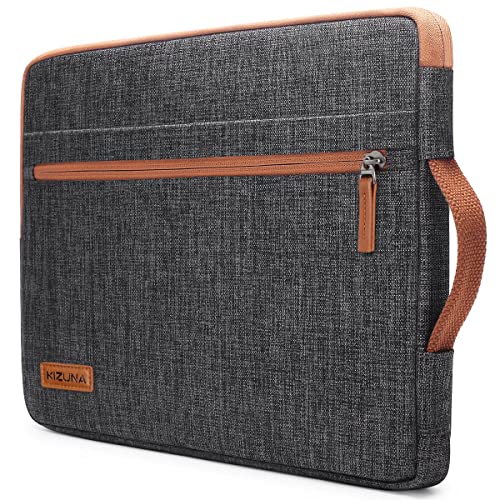 kizuna 12.5-13.3 Inch Laptop Sleeve Case Computer Bag for 13.6" New MacBook Air M2 2022/iPad Pro M2 12.9"/MacBook Pro 14 M1 Max 2022/13.3" MacBook Air/14.2" MateBook X Pro/Lenovo/Dell,Brown - color: Brown, size: 12.5-13.3 Inch / MacBook Pro 14 M1 Max