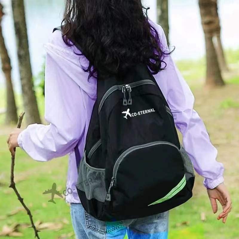 Geboldil Men's and women's waterproof backpack traveling backpack - color: Black