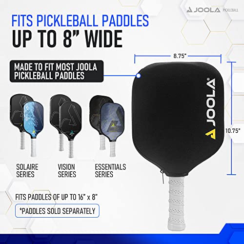 JOOLA Pickleball Paddle Cover - Neoprene Sleeve for JOOLA Paddles - Pickleball Accessory and Gift - Padded Foam Storage Case Protects Pickle Ball Rackets - color: Standard