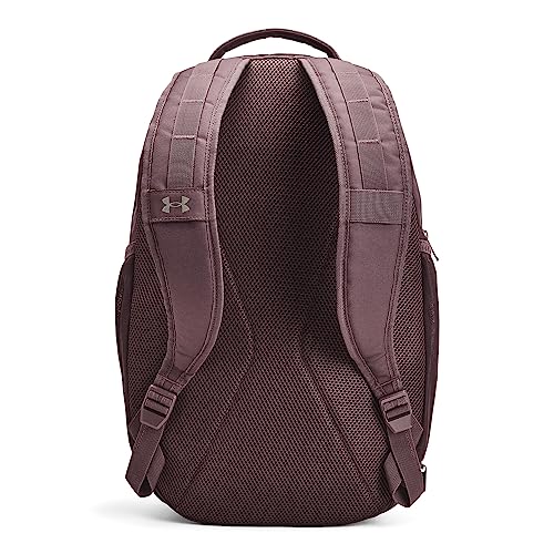 Under Armour Unisex Hustle 5.0 Backpack - color: (057) Ash Taupe / Ash Taupe / Pewter