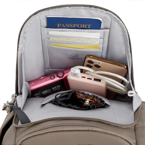 Travelon Anti-Theft Classic Backpack - color: Nutmeg