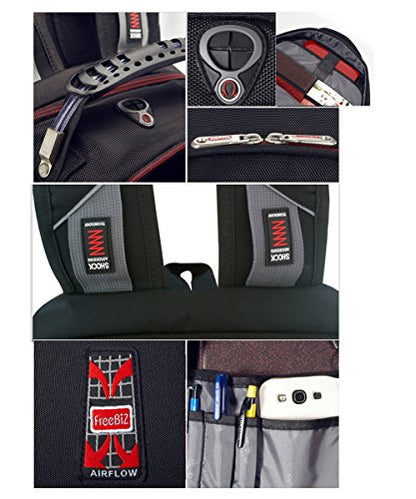 18.4 Inches Laptop Backpack Fits up to 18 Inch Gaming Laptops for Dell, Asus, Msi,Hp (Black)