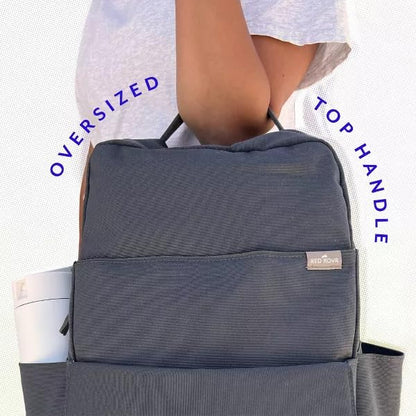 RED ROVR Roo Lightweight 1 LB Diaper Bag Backpack | 11 organizational pockets| Durable & Water-Resistant (Sage) - color: Sage (Stuffed)