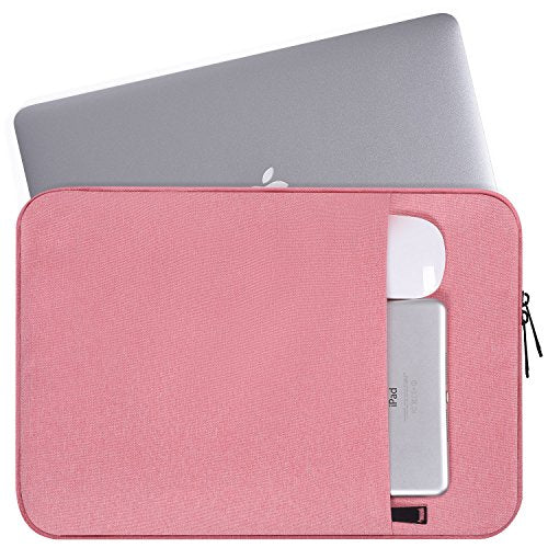 14 Inch Laptop Sleeve Case Women Girls for DELL XPS 15, Latitude 5420 7420, Inspiron 14, Lenovo Flex 5, HP 14 Laptop, Razer Blade 15, Laptop Cover 14 inch Water Resistant Computer Bag -Pink - color: Pink, size: 14 inch
