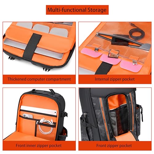 Camera backpack photographer Camera Backpack Waterproof Large for DSLR Cameras Backpacks for Photographers Camera Backpack for Women Men Outdoor Black