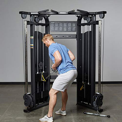 REP Fitness LAT Pulldown and Low Row Cable Machine Attachments and Functional Trainer Attachments – Curl Bar, D-Handle, Ankle Cuff, Tricep Rope, Sports Handle, Straight Bar, Row, Chinning Triangle - style: Chinning Triangle Rowing Attachment Pro Style