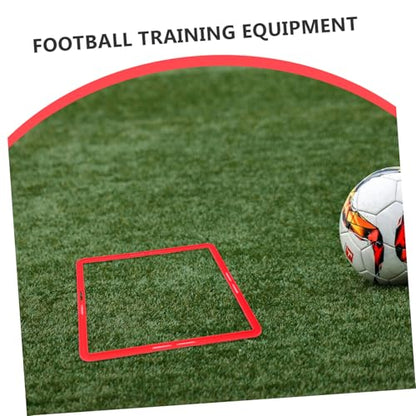 VANZACK 6pcs Portable Agility Training Circles Multi-Function Speeds Train Rings for Football Martial Arts Boys and Girls' Coordination