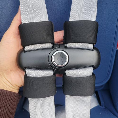 Universal Child Car Seat Chest Harness Clip Universal Safer Belt Clip Buckle Lock Stroller Chest Clip Adjustable Guard for Baby and Kids (Black-3) - color: Black-3