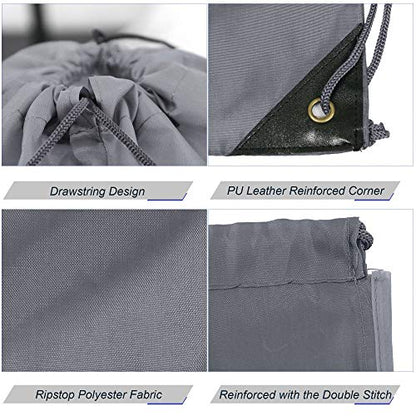 BeeGreen 20 pieces Wholesale Grey Drawstring Backpack Bags Cinch Bags Bulk Heavy Duty String Backpack Machine Washable Lightweight Sackpack Outdoor Sport Bags for Women Men - color: Dark Green
