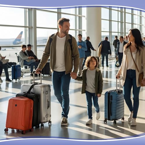 Sadnyy Luggage Straps for Suitcases, Adjustable Travel Belt to Add a Bag, Suitcase Connector Straps for Carry on Luggage Bungee Elastic Travel Accessories with Backpack Attachment (8 Pack,Chic Style) - style: Chic Style