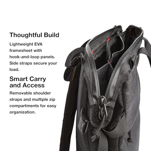 Helinox TERG All Way Square Backpack, Outdoor High-Performance Bag 20L, 1.9lbs, Rugged Materials, Waterproof Zippers (Duck Camo) - color: Duck Camo