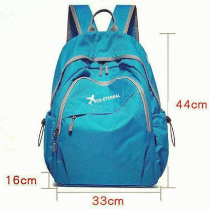 Geboldil Men's and women's leisure waterproof travel backpack. 25L. blue - color: Blue2