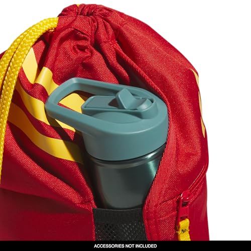 adidas Stadium Sackpack – Drawstring Backpack for Sports, Small Gym Bag, 13L - color: Spain