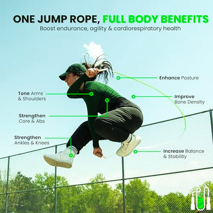 Beaded Jump Rope – Adjustable 10ft Skipping Rope for Women, Men & Kids, Beginner Friendly with Durable Weighted Beads, Shatterproof Handles, Tangle-Free for Cardio, Fitness, Freestyle & Home Workout - color: White