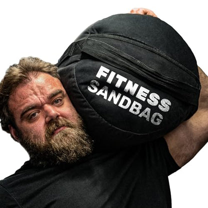 Strongman Sandbag for Working Out [Bells of Steel] Fitness Sand Bag Sacks, Commercial and Home Gym Sand Bags for Weight Training with Handles for Workout - style: 300 lb