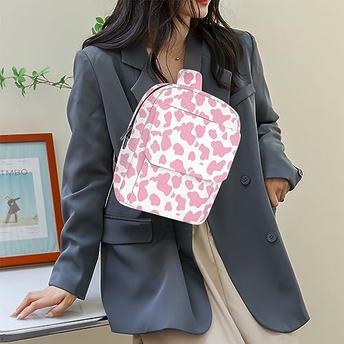 Cute Small Camera Bag with Photographer Camera Sling Bag Waterproof Dslr Camera Case Compatible with Nikon Sony Lightweigth for Women or Men(Pink Western Cow) - color: Pink-l35