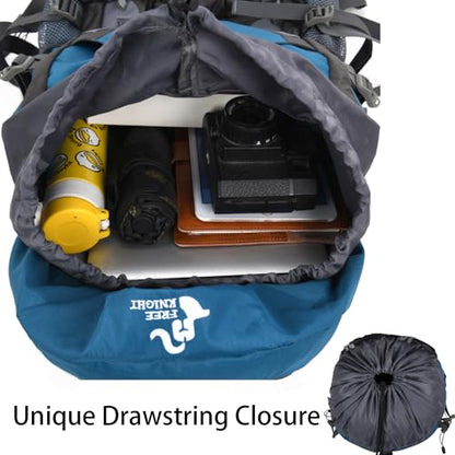 Bseash 60L Hiking Camping Backpack with Rain Cover, Waterproof Large Capacity Outdoor Sport Travel Daypack Climbing Touring (Army Green) - color: Army Green
