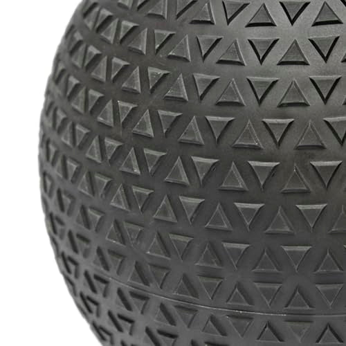 ZIVA Slam Ball - Elite Level Hard-Wearing PVC Outer Shell, Gripping Tire Tread Skin, Precision Weighted Sand Core | Throw, Toss Exercise Medicine Ball for Strength Core Workouts - Avail 10-40 lbs.