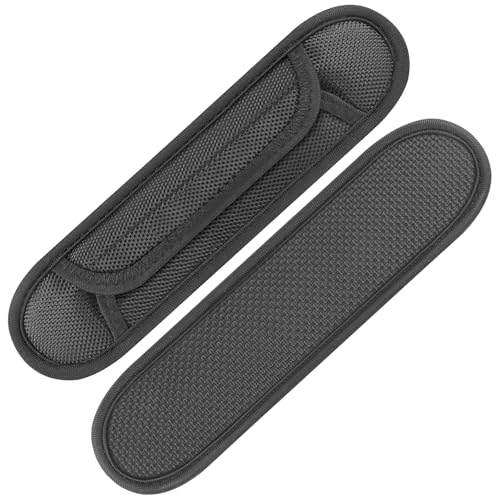FIEIL 2 Pack Breathable Universal Shoulder Pad, Silica Gel Backpack Strap Pads, for Shoulder Bags, Guitar Strap, Detachable Shoulder Strap Pad Pads Help Relieve Shoulder Pain(Anti-Slip Texture) - size: 2 Pack 20*5CM Small Neoprene