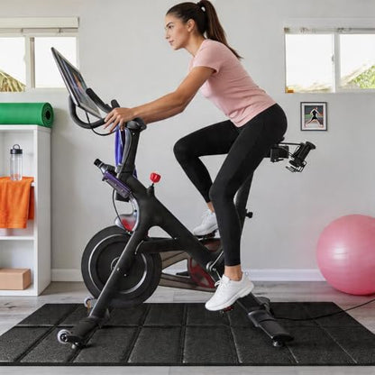 Walking Pad Treadmill Mat for Carpet Floors,63x30 Hardwood Floor Protection, Mats for Under Walking pad/Treadmill/Bike/Exercise Equipment on Carpets, Noise Shock Absorption, Stationary - size: 63"L x 30"W x 0.2"Th