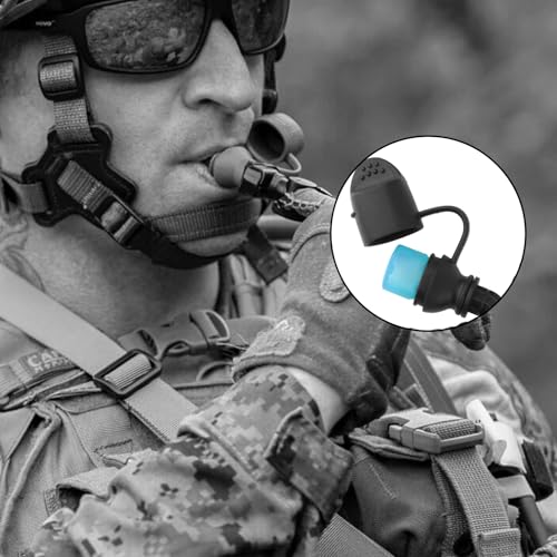 PETAC GEAR 1.5L / 3L Tactical Hydration Pack，Molle Carrier Pouch for 50 oz /100 oz Hydration Bladder Daypack Water Backpack. - color: BK, size: 1.5L combination set
