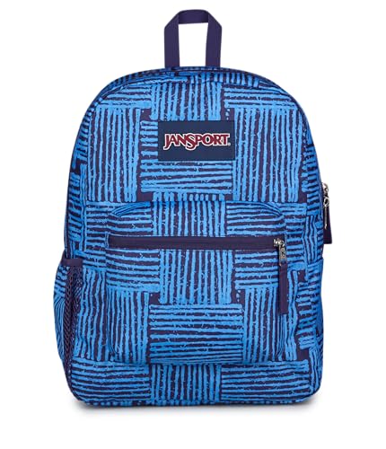 JanSport Cross Town Backpack - Simple Bag for Everyone with 1 Main Compartment, Front Utility Pocket - Premium Class Accessories - Threaded - color: Threaded