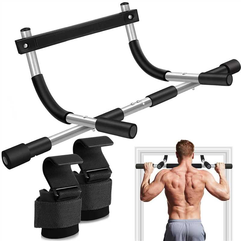Pull Up Bar for Doorway, Upgrade Chin up Bar for Doorway Without Screws, Weight Lifting Hooks Pair Weightlifting Hooks Heavy Duty,