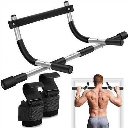 Pull Up Bar for Doorway, Upgrade Chin up Bar for Doorway Without Screws, Weight Lifting Hooks Pair Weightlifting Hooks Heavy Duty,