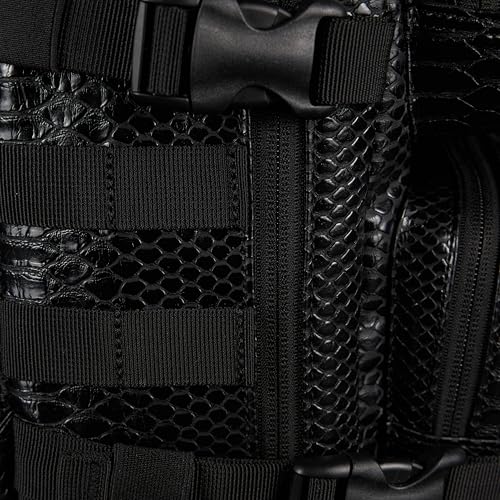 WOLFpak 9L Mini Tactical Backpack (King Cobra) | Compact, Small Everyday Carry Bag for Gym, School, Travel | Durable, Water-Resistant Daypack with Molle System and Patch Panel - color: King Cobra