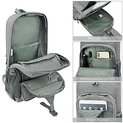 G4Free Mini 10L Hiking Daypack Small Hiking Backpack Cycling Compact Shoulder Backpack Outdoor for Men Women(Light Grey) - color: Lightgrey