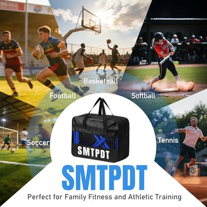 Agility Ladder,Soccer Training Equipment Set,20ft Speed Ladder,4 Agility Hurdles,Football Basketball Training Equipment,Football Accessories for Kids Youth Adults | Footwork, Speed & Agility Training - color: Blue