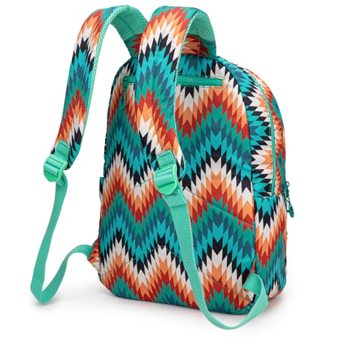 Montana West Backpack Purse for Women Western Aztec Backpack Purse Lightweight Casual Daypack for Travel - color: Turquoise