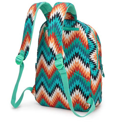 Montana West Backpack Purse for Women Western Aztec Backpack Purse Lightweight Casual Daypack for Travel - color: Turquoise