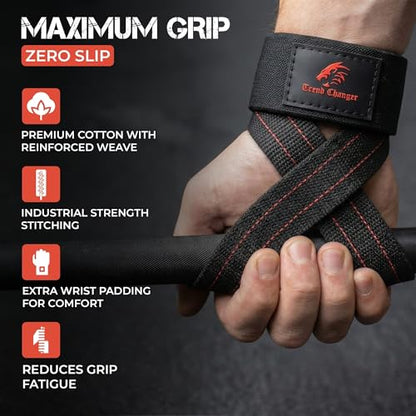 Figure 8 Lifting Strap Padded Deadlift Straps Heavy Duty Weight Lifting Straps Strongman Axle Bar Straps Weightlifting Wrist Wraps - color: Green/White, size: Small ( Upto 6.0'' Wrist Circumference )